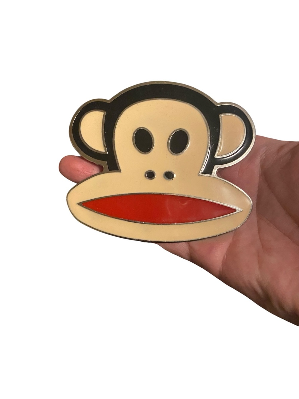 RARE Vintage Y2K Paul Frank Enamel Belt Buckle
